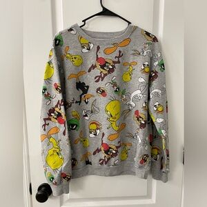 Warner Bros. Looney Tunes Gray Sweatshirt